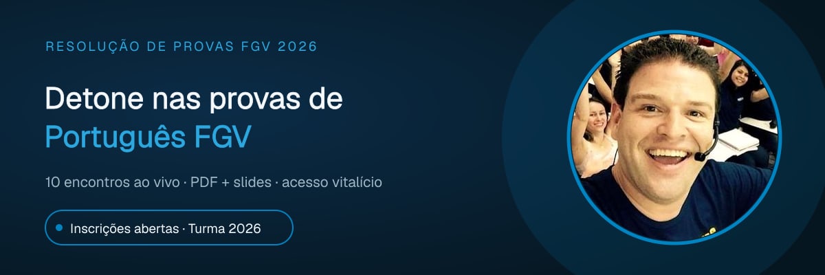 Português FGV 2026